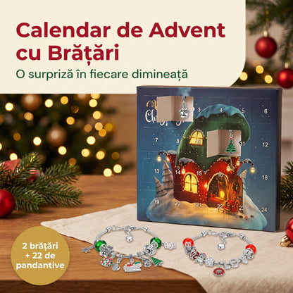 Calendar de Advent cu Brățări — o surpriză în fiecare dimineață, o brățară care rămâne